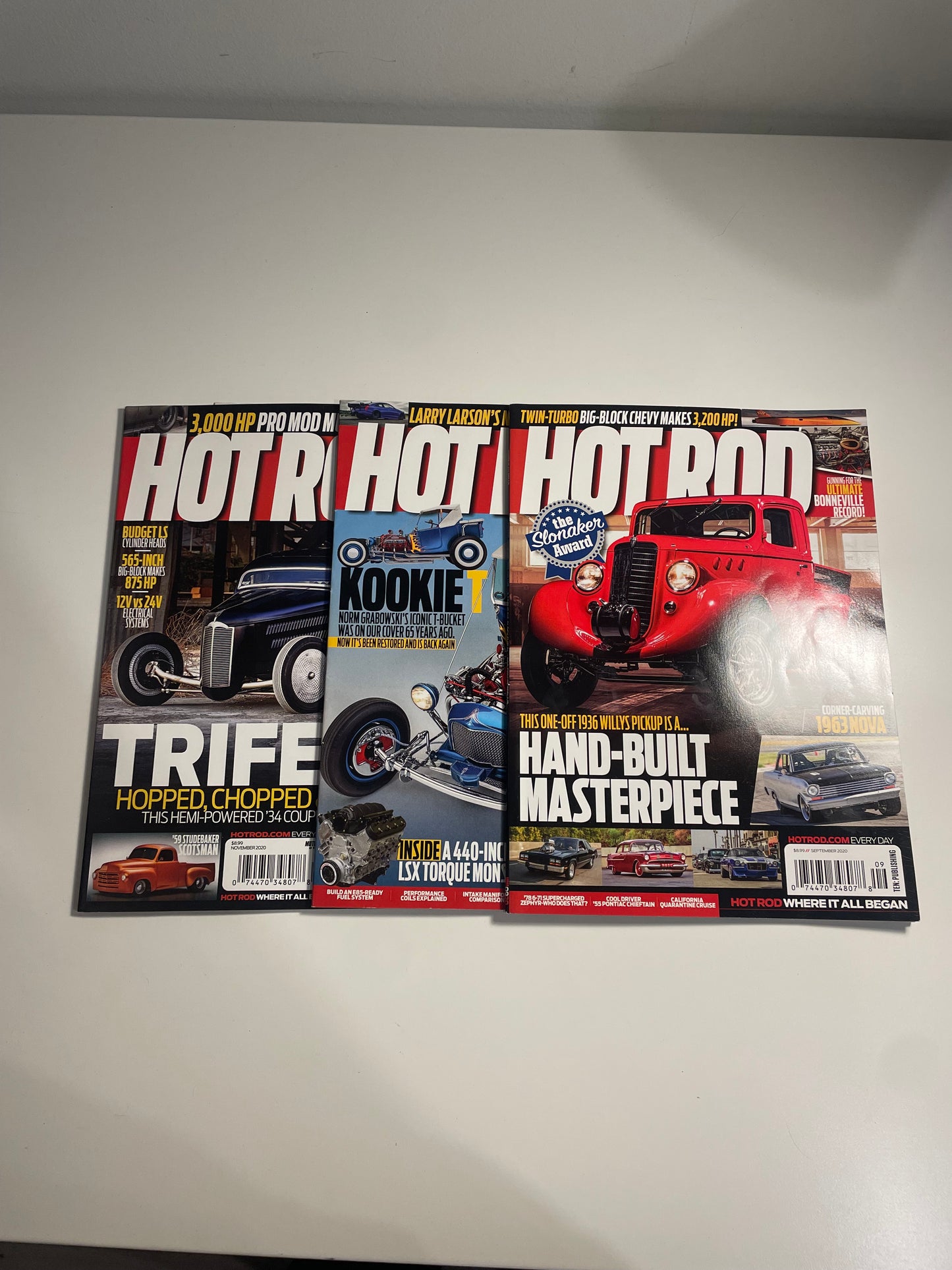 Vintage Hot Rod magazines P7