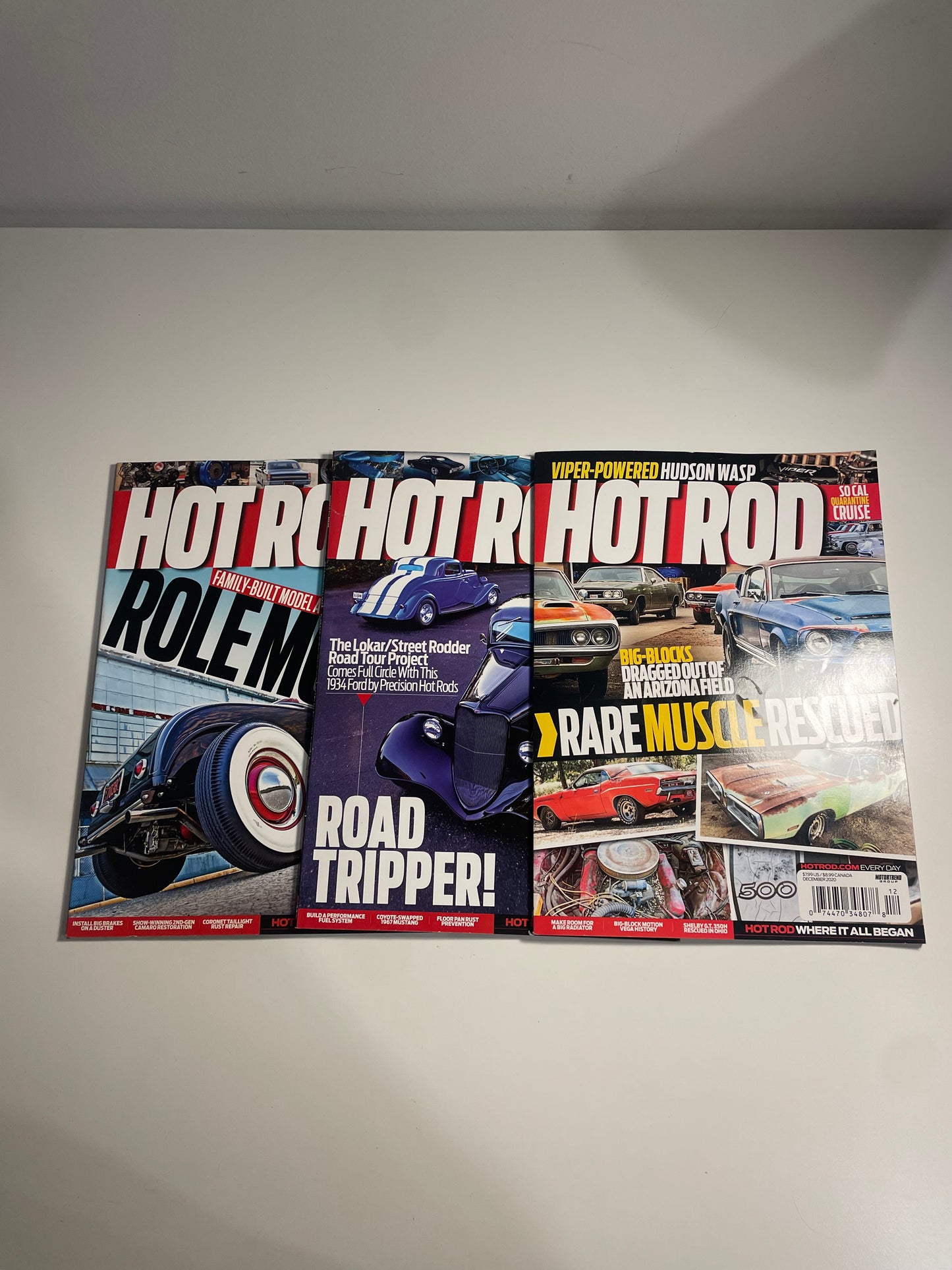 Vintage Hot Rod magazines P7